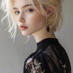 a-woman-with-a-wavy-bob-with-tousled-layers-weari