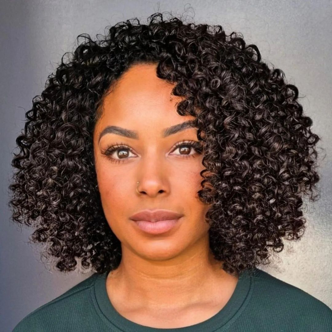 African American Bob Hairstyle for Oval Face