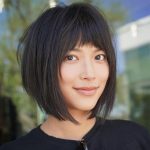 bob-cut-with-bangs-for-oval-face