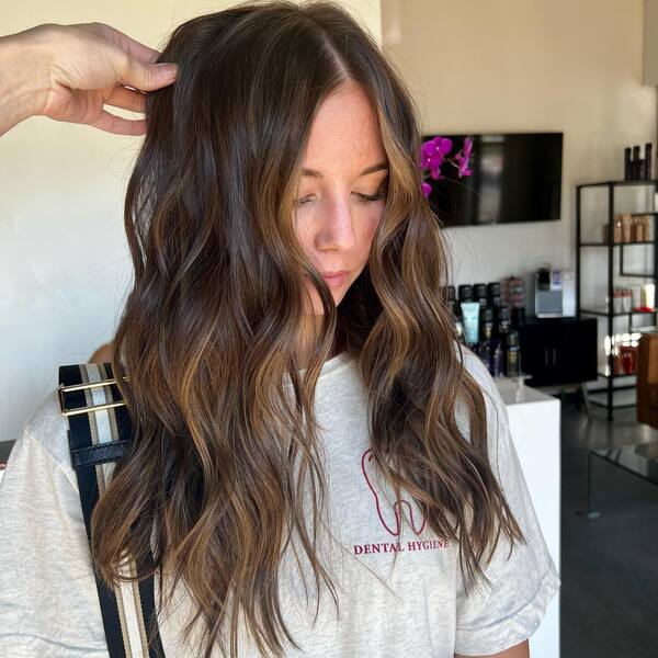 Light Chocolate Balayage