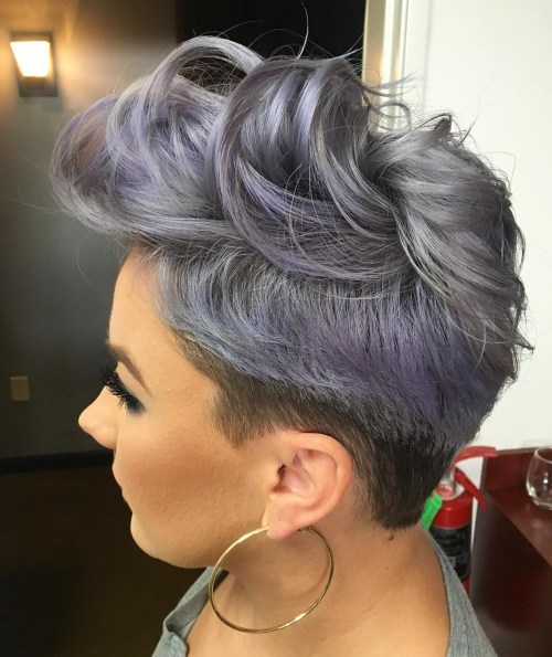 pastel purple pixie